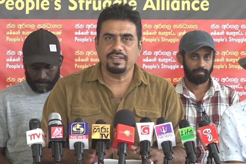 ආණ්ඩුව, 'ත්‍රස්තවාදය වැළැක්වීමේ පනත' නමින් 'නයි පැටියෙක්' බිහි කරලා - දුමින්ද නාගමුව
