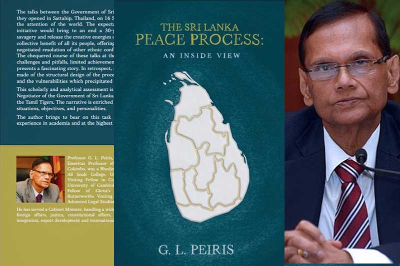 LTTE සාම සාකච්ඡා පිළිබඳ ජීඑල්ගෙන් ශාස්ත්‍රීය ග්‍රන්ථයක්