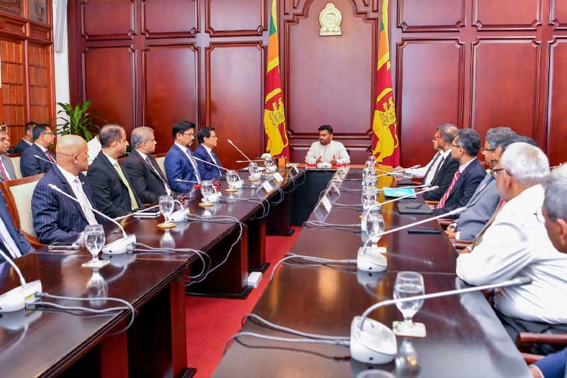 ජනපති බැංකු සහ මූල්‍ය ආයතන ප්‍රධානීන් හමු වෙයි