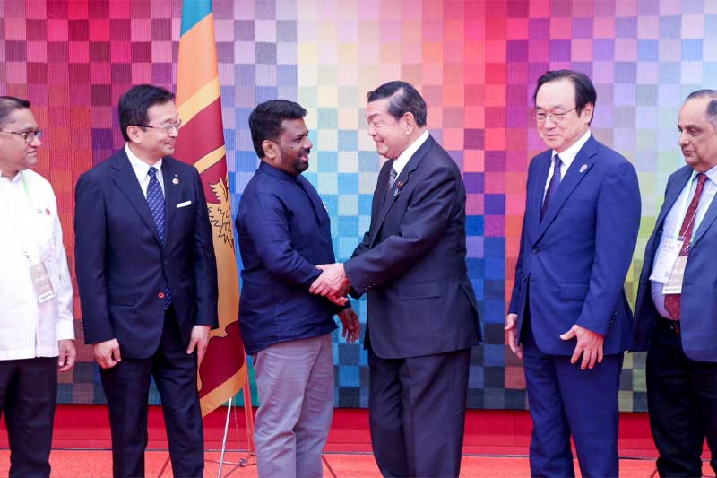 ජනපති ජපානයට ළඟා වෙයි