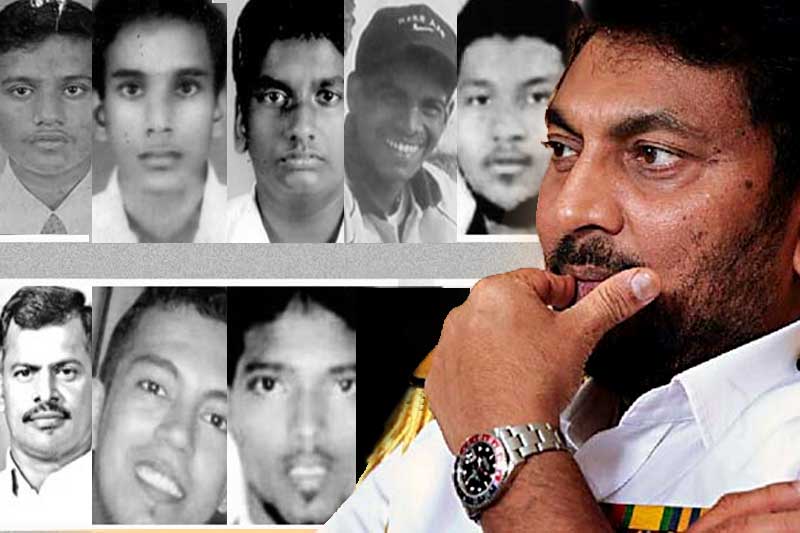 තරුණයින් 11 දෙනෙකු අතුරුදන් කිරීමේ සිද්ධිය : විශේෂ වාර්තා­වක් සීඅ­යි­ඩි­යෙන් අධි­ක­ර­ණ­යට