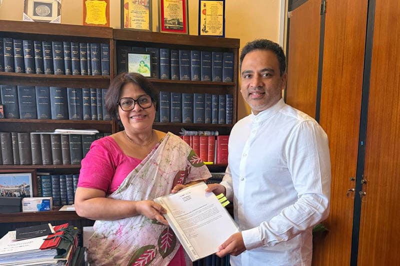 හර්ෂණ ගෙන් මාර්ගගත ක්‍රමවල සුරක්ෂිතභාවය පිළිබඳ පෞද්ගලික මන්ත්‍රී පනත් කෙටුම්පතක්