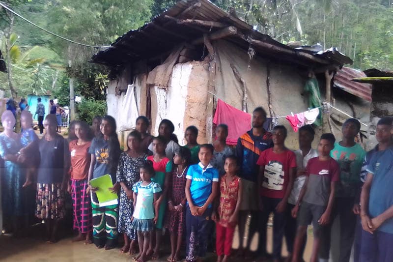 හුන්නස්ගිරිය වතු ප්‍රජාවට ඡන්ද සාක්ෂරතාවය උගන්වන යෞවනයෝ