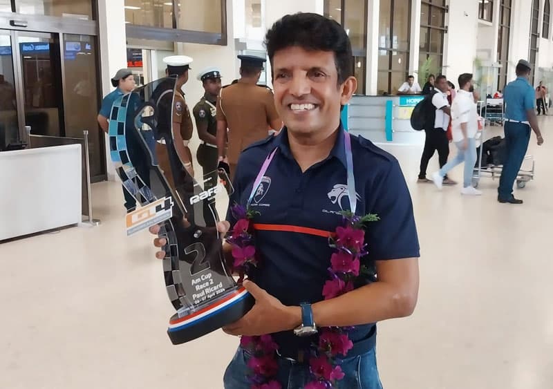 European GT4 Championship: ප්‍රංශයේ දී පදක්කම් පෑ මාලගමුව දිවයිනට