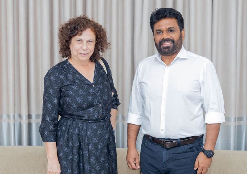 යුරෝපා සංගමයේ තානාපතිනිය සහ AKD අතර හමුවක්