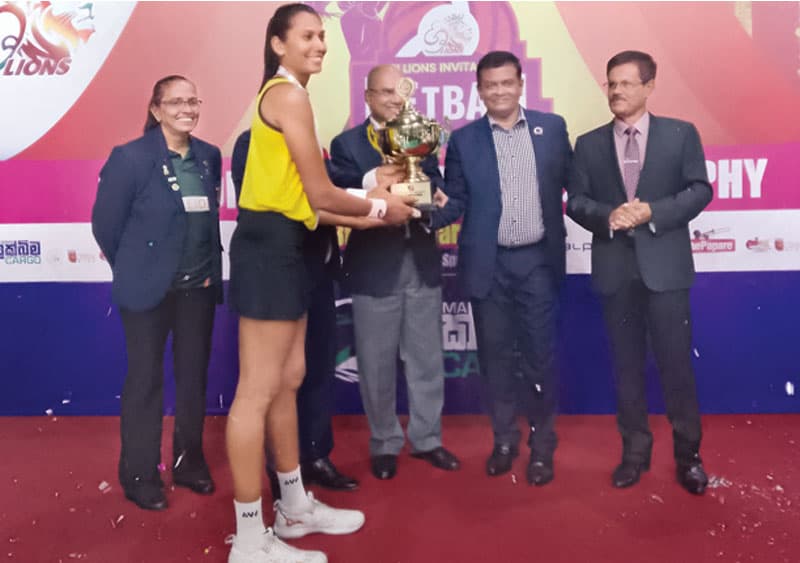Sri Lions ජාත්‍යන්තර ආරාධිත නෙට්බෝල් ලීගය: ශූරියෝ - රාජ්‍ය සේවා : අනුශූරියෝ - ශ්‍රී ලයන්ස්