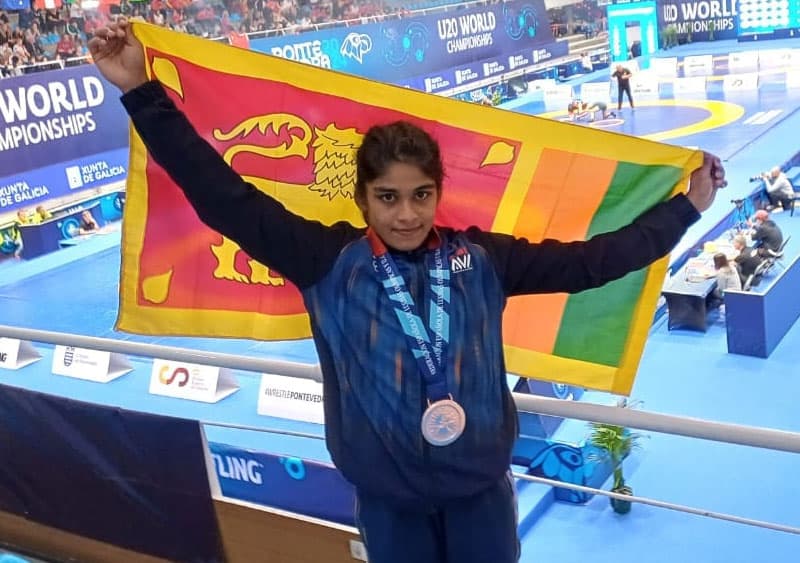 නෙත්මිට ස්පාඤ්ඤයේදී ලෝකඩ පදක්කමක්