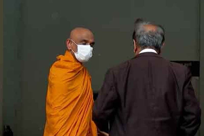 වරෙන්තු පිට සිටි රතන හිමි සැප්. 12 දක්වා රිමාන්ඩ්