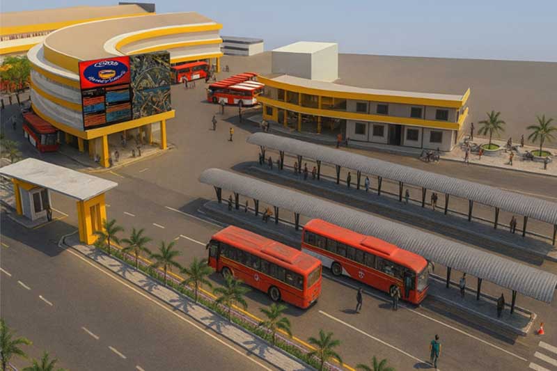 පිටකොටුව මධ්‍යම බස්රථ නැවතුම් පොළ නවීකරණය කිරීමේ ව්‍යාපෘතිය සඳුදා (15) ඇරඹේ