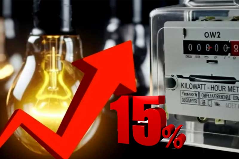 විදුලි ගාස්තු තවත් 15%කින් වැඩිකරන්නැයි ඉල්ලීමක්