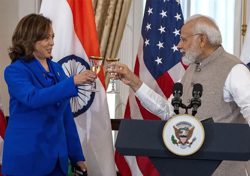 ඇමෙරිකානු ජනපතිවරණයේ දකුණු ඉන්දීය සිහිනය කමලා