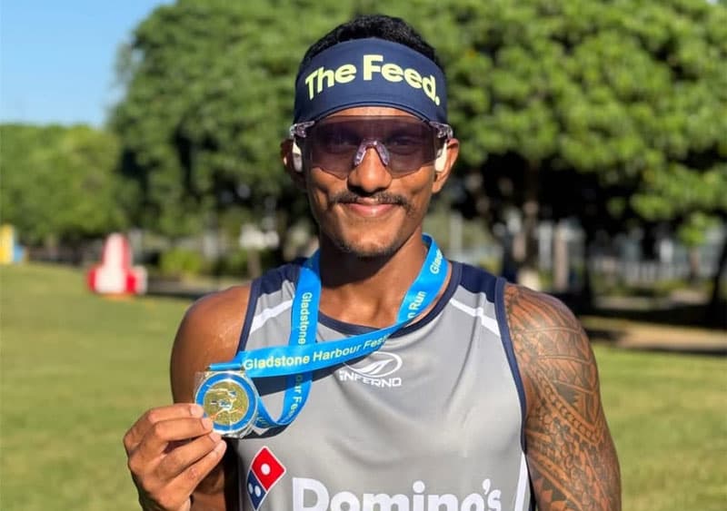 ෂේන් අමරසිංහ ඕස්ට්‍රේලියාවේ තුන්ප්‍රයාම තරගාවලියේ දී රන්පදක්කම දිනගනී