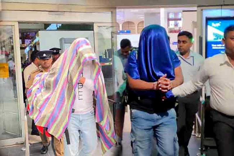 ඩුබායි කොටු වූ සංඛ සහ චතුර වැඩිදුර විමර්ශන සඳහා භාරදෙයි