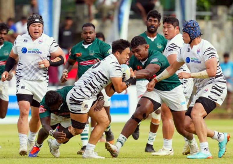 ආසියානු රග්බි 2025 : කොරියානුවන් ශ්‍රී ලංකාවේ ජය උදුරා ගනිති