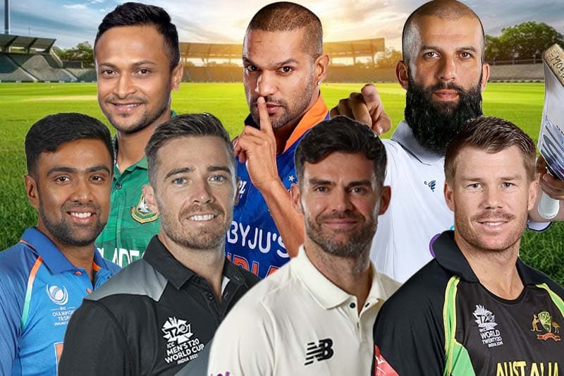 2024 වසරේදී ජාත්‍යන්තර තරග බිමෙන් සමුගත් ක්‍රිකට් පුරාවෘත්ත හත