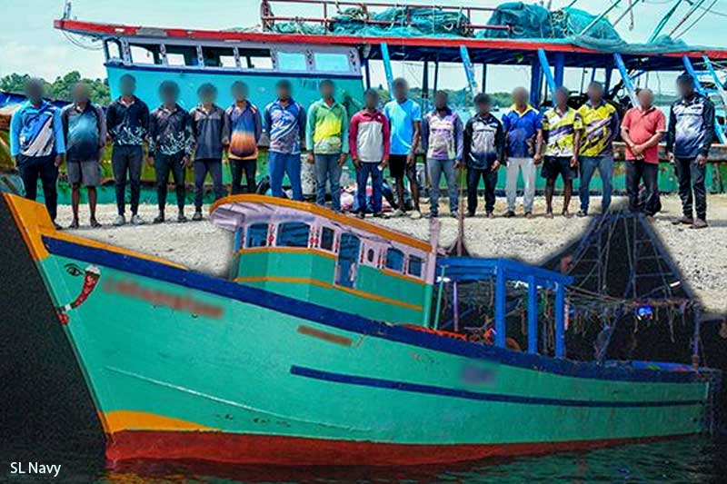 ලංකාවේ මාළු අස්වැන්න බලෙන් නෙලාගත් ඉන්දියාවේ 47ක් අල්ලයි