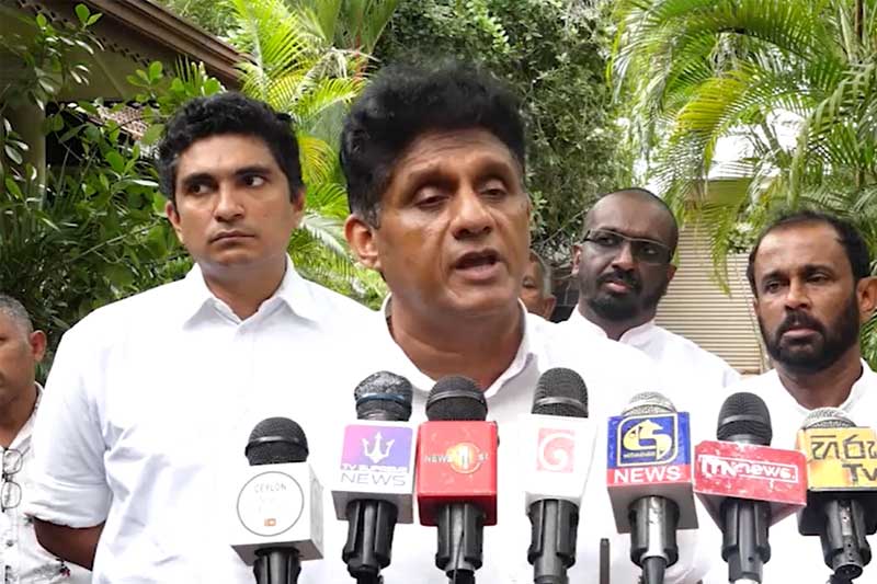 'අන්තර්ජාල භාවිතයේදී ඇති ආරක්ෂිත පියවරයන් දරුවන් වෙනුවෙනුත් ක්‍රියාවට නැංවීම ආණ්ඩුවක වගකීමයි' - සජිත්