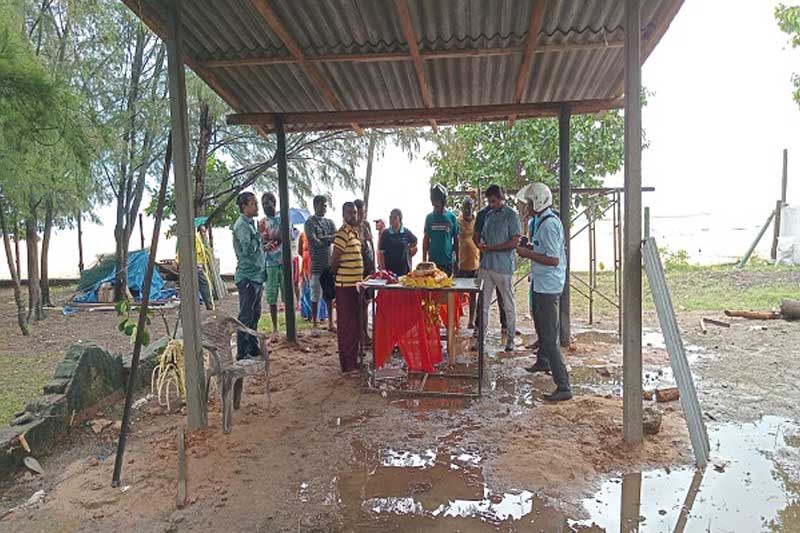 ත්‍රිකුණාමල සිද්ධිය ගැන වෙරළ සංරක්ෂණ දෙපාර්තමේන්තුවෙන් පැහැදිලි කිරීමක්