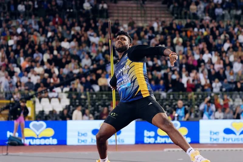 මීටර් 89.04ක් දුරට හෙල්ල විසි කරමින් රුමේෂ් පතිරගේ ඩයමන්ඩ් ලීග් කිරුළ දිනා ගත් පළමු ශ්‍රී ලාංකිකයා වෙයි