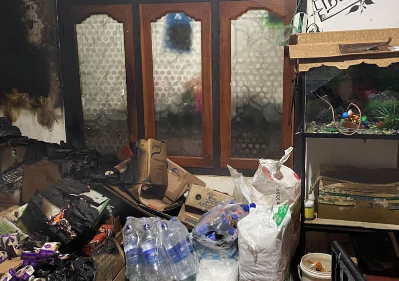 උතුරේ මාධ්‍යවේදියකුගේ නිවසකට ගිනි ප්‍රහාරයක්