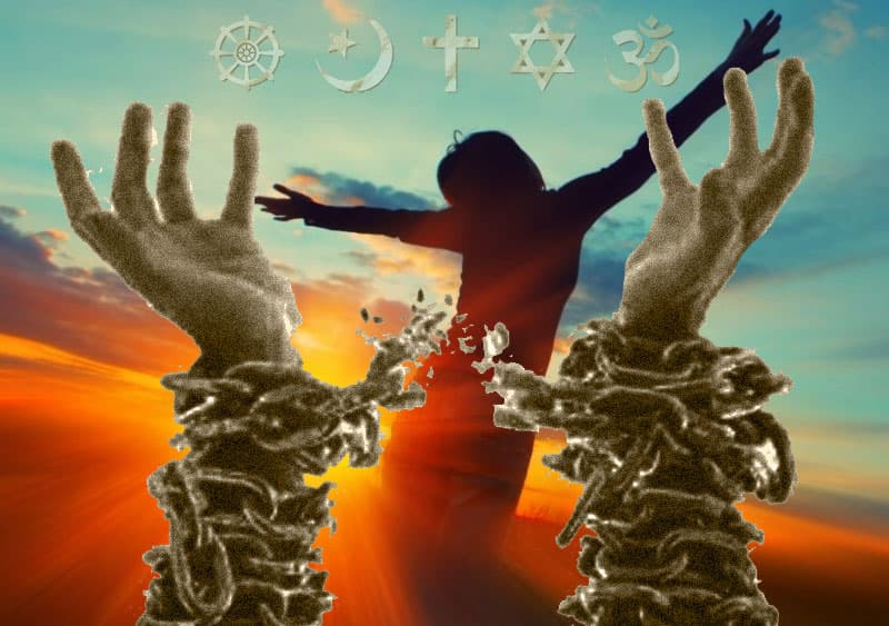 ආගමේ සැරෑටිය වැනිමේ නිදහස