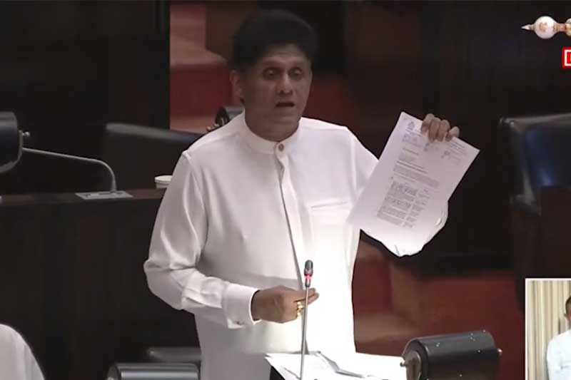 ආපදාවට මුවාවී ආණ්ඩුව හදීසි නීතිය අවභාවිත කරන්න හදනවා - සජිත්
