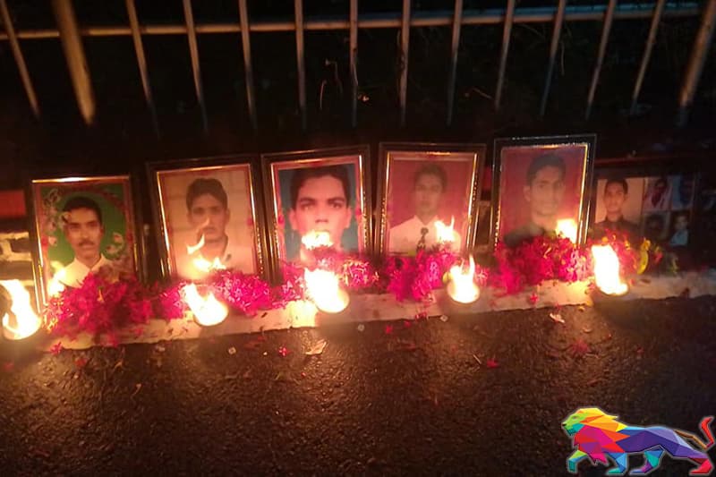 ත්‍රිකුණාමල සිසුන් පස්දෙනා මරා දැමුවන් 16 වසරක් නිදැල්ලේ