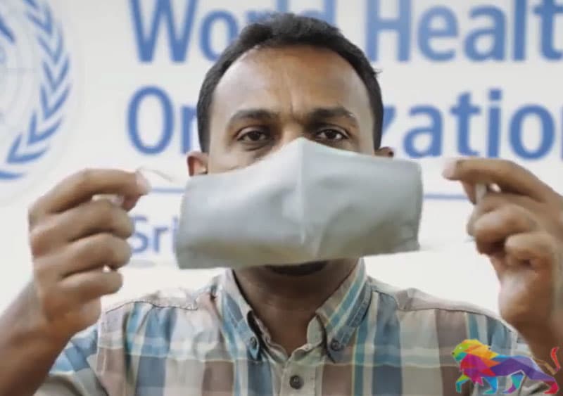 නිවැරදි මුවවැසුම් පාවිච්චියෙන් වසංගතයෙන් බේරීම WHO උපදෙස් (වීඩියෝ)