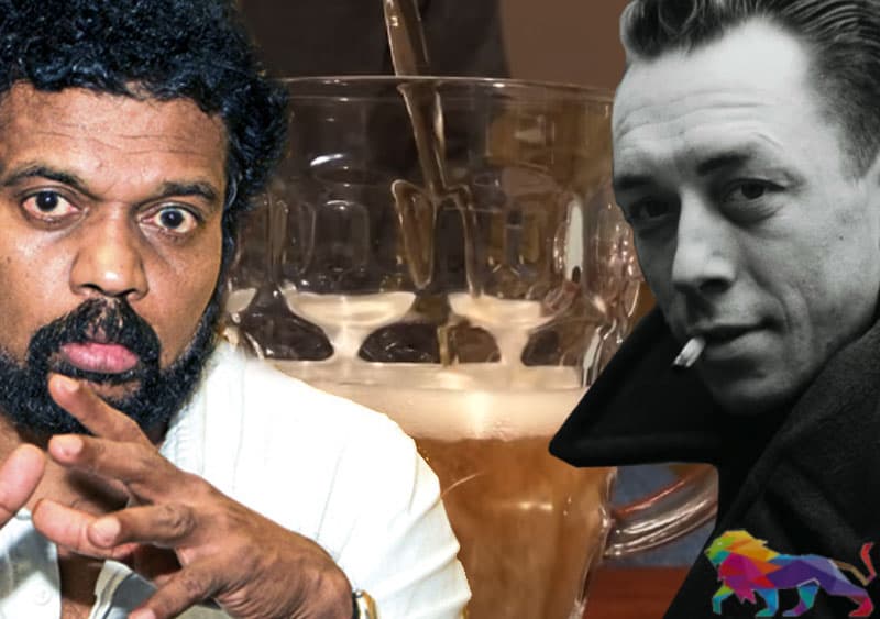 ඇල්කොහොල් නැති බියර්: ඇල්බෙයා කමූට පසු අශෝක හඳගම හමුවීම - එරික් ඉලයප්ආරච්චි
