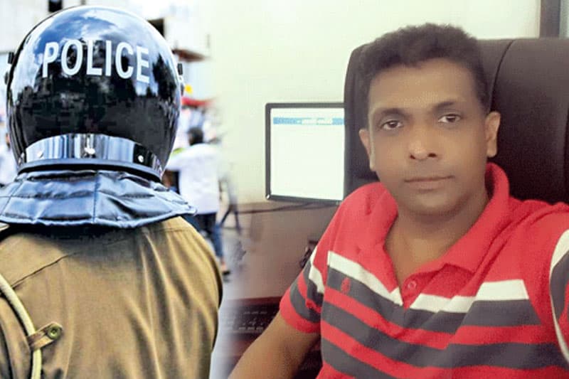  එජාප ඩිජිටල් සන්නිවේදන අංශ ප්‍රධානීගේ නිවසට පොලිසියෙන් පනියි !
