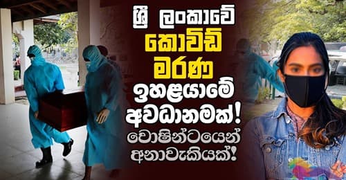 ශ්‍රී ලංකාවේ කොවිඩ් මරණ ඉහළයාමේ අවදානමක් - වොෂින්ටයෙන් අනාවැකියක් !