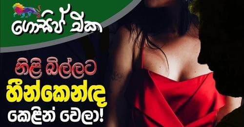 නිළි බිල්ලට හීන්කෙන්ද කෙළින් වෙලා!