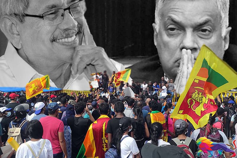 ජනාධිපතිවරයාගේ උඹ බබා රඟපෑම, රනිල් සහ බහුජන නැගිටීම - (රංජිත් හේනායක ආරච්චි)