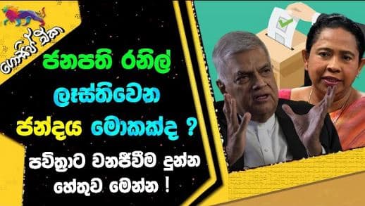 ජනපති රනිල් ලෑස්තිවෙන ජන්දය මොකක්ද ? | GOSSIP | The Leader TV