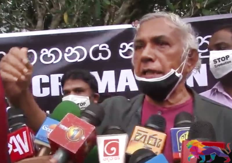 'මළ සිරුරු බලෙන් පිච්චීම නතර කර නව වසර අරඹමු' - වික්‍රමබාහු