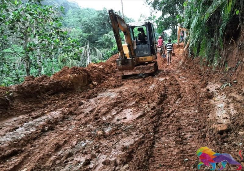 සිංහරාජය මැදින් පාරක් කපයි : 'දේශප්‍රේමින්' නිහඬයි!