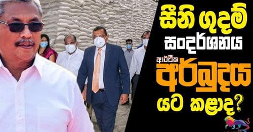 සීනි ගුදම් සංදර්ශනය ආර්ථික අර්බුදය යට කළාද?