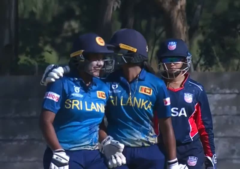 ඇමරිකාව පරදා ශ්‍රී ලංකා ක්‍රීඩිකාවන්ට කඩුලු 7 ක ජයක් - (වීඩියෝ)