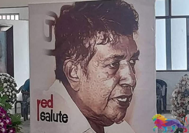 සන්සුන්, කාරුණික වෘත්තීය සමිති 'පියතුමෙකුගේ' නික්ම යාම
