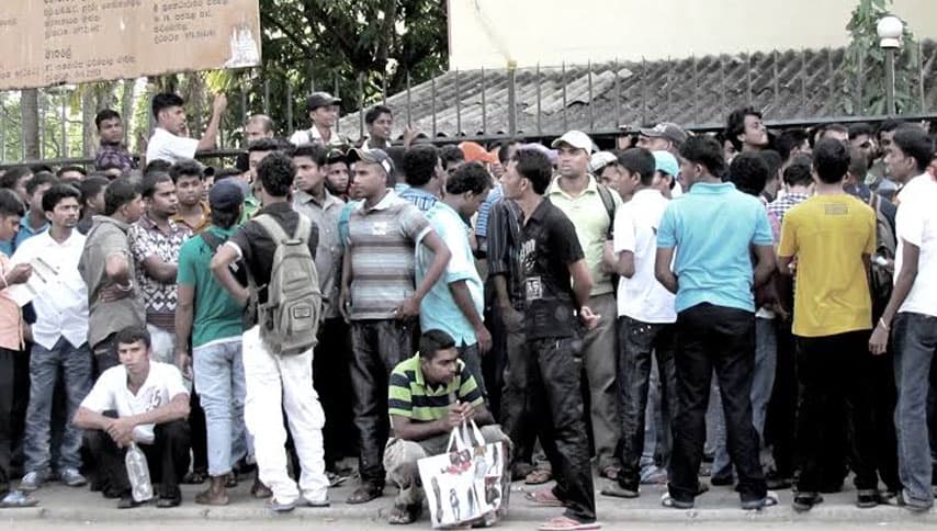තරුණ විරැකියාව ආර්ථික පුනරුදයට බරපතළ අභියෝගයක්