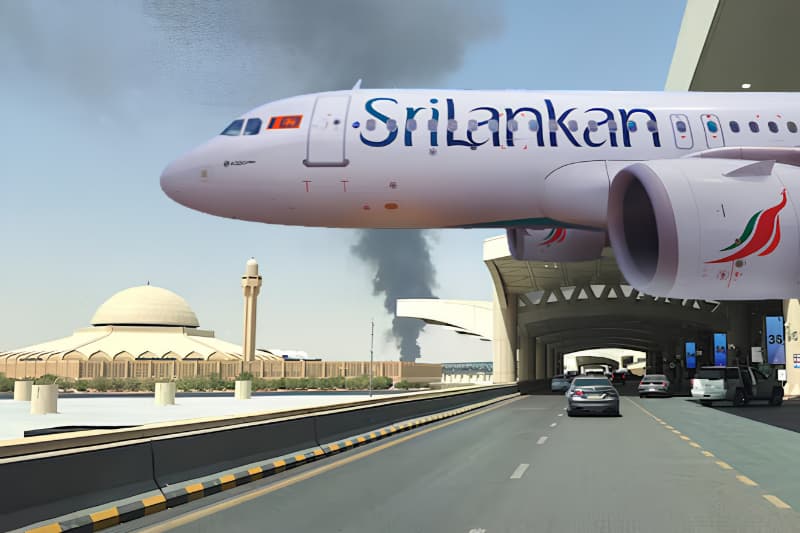 සෞදියේ කිං ෆාඩ් ගුවන් තොටුපළට ප්‍රහාරයක්: ශ්‍රී ලංකාව ගුවන් ගමන් අත්හිටුවීම දීර්ඝයි