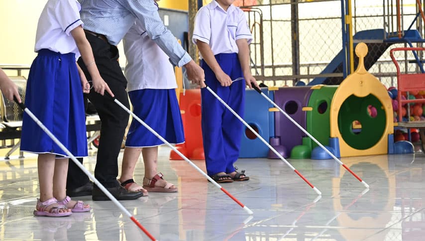 ලී කැබැල්ලේ සිට ‘ස්මාර්ට් සෙන්සර්’ දක්වා: සුදු සැරයටියට පණ දෙන නවීන තාක්ෂණය