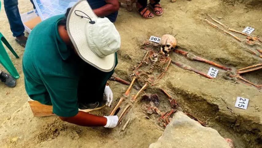 චෙම්මනි සමුහ මිනීවල: DNA පරීක්ෂණ කැණීම් නිමවන තෙක් පමා ද?