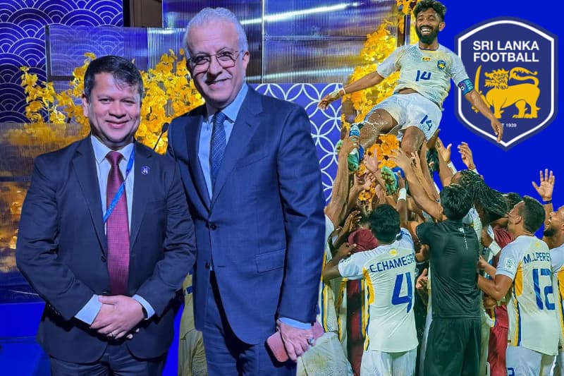 ශ්‍රී ලාංකේය පාපන්දුවේ නැගිටීම ආසියානු ලොක්කාගේ ප්‍රසංසාවට!