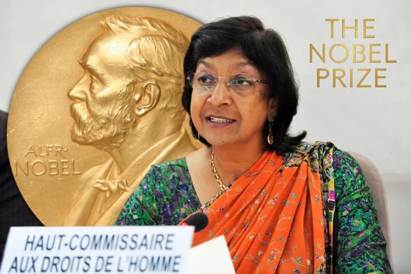 2026 නොබෙල් සාම ත්‍යාගය විනිසුරු නවී පිල්ලේට