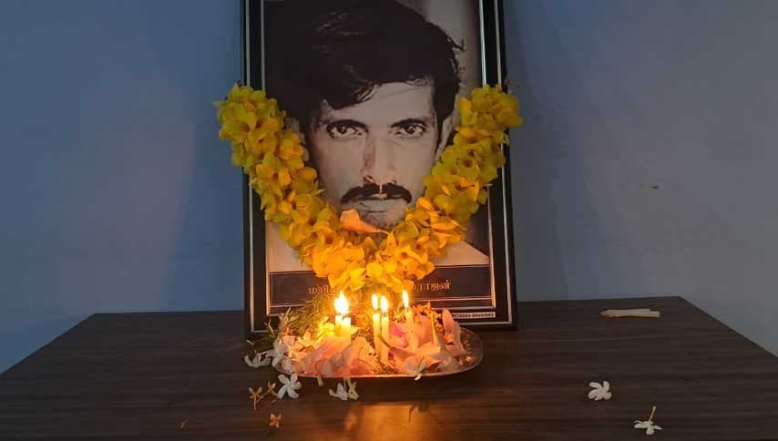 මරා දමා අවුරුදු 26ක් ගතවූ පසුවත් යුක්තිය නොලද නිමලරාජන් උතුරේ දී සැමරේ