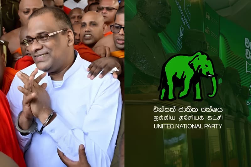චීවරය ගැන එජාපයෙන් ආණ්ඩුවට නීතිමය ප්‍රශ්නයක්