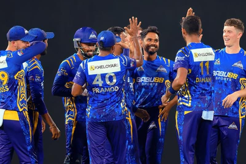 LPL 2023 : 'දඹුල්ල අවුරා' පළමු තැන රැකගෙන අවසන් වටයට