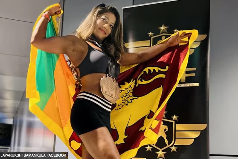 ශ්රී ලංකාවට පදක්කම් තුනක් දිනා දුන් කායවර්ධන ශිල්පිනිය