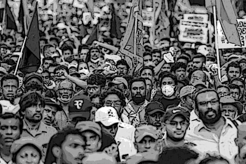 අර්බුදයේ කළුවළාවට වැසුනු මහජන මතයේ සඳ - (මහිම සුජීව ගමගේ)